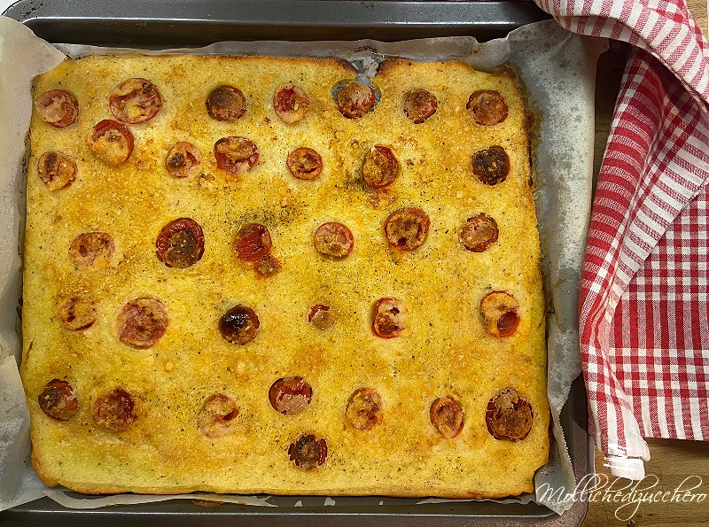 Crunchy Cherry Tomato Flatbread