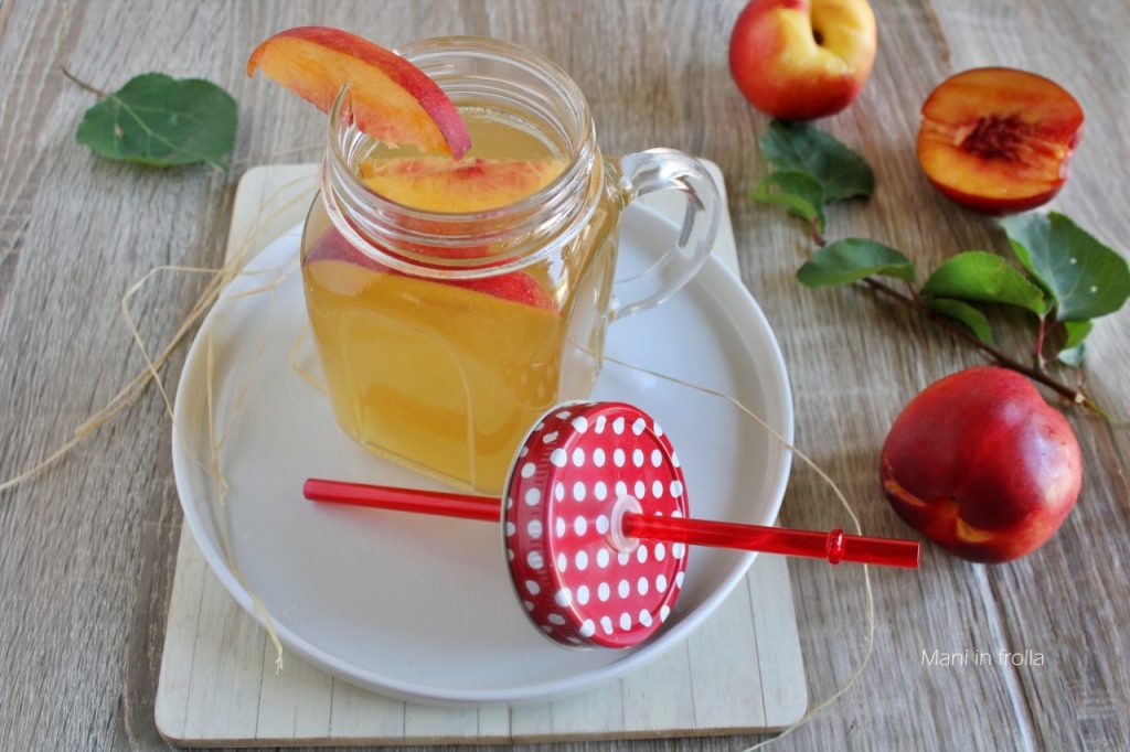 Peach and Mango Iced Tea