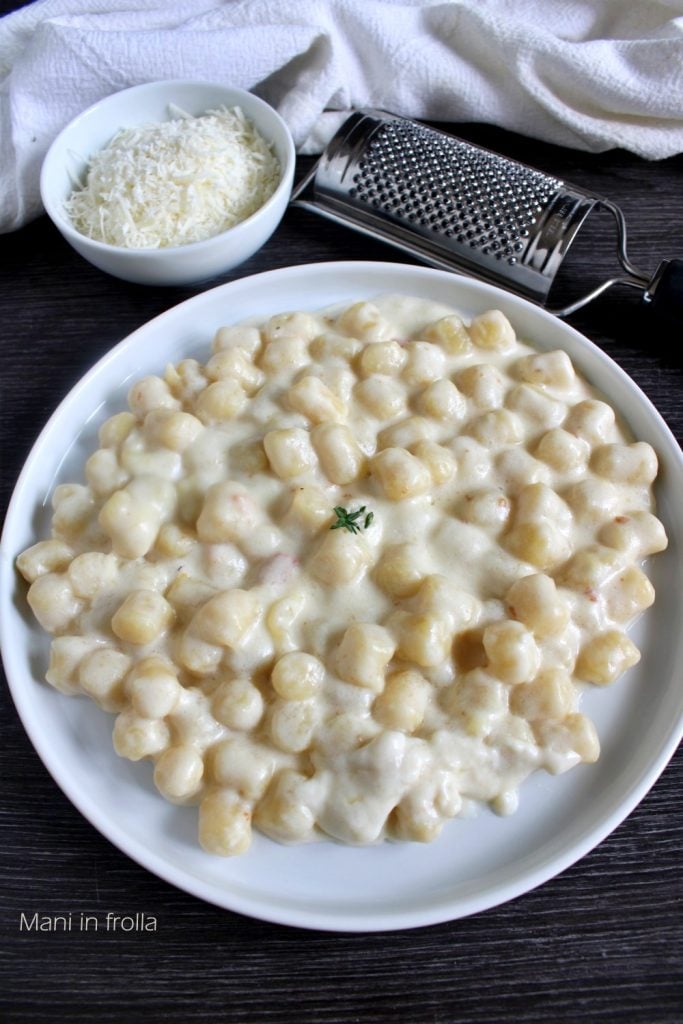 Potato Dumplings with Castelmagno