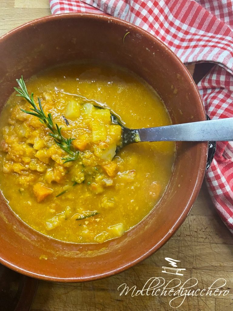 potato and pumpkin soup