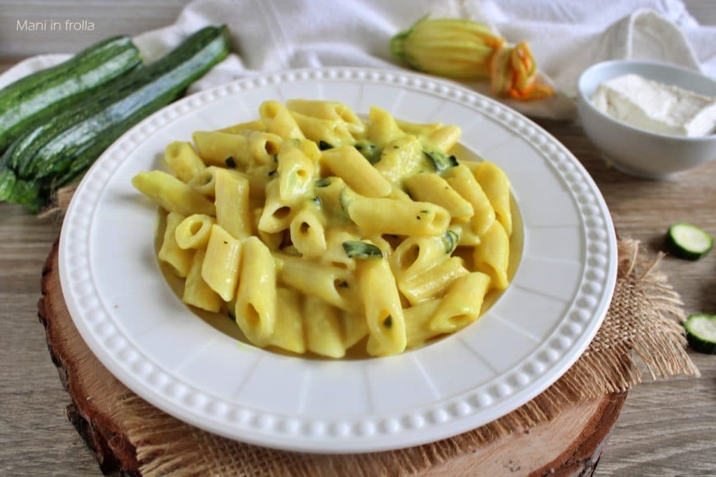Pasta with Zucchini and Stracchino