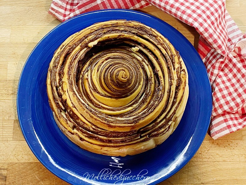 Soft and Layered Nutella Cake
