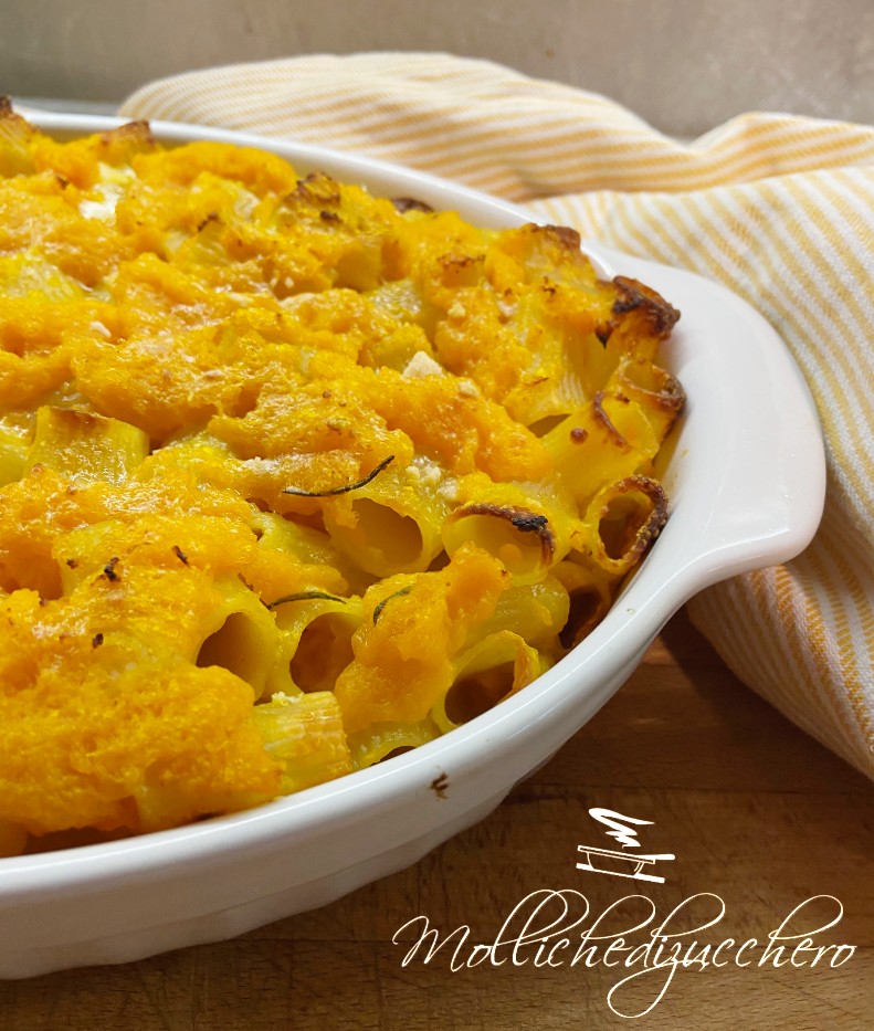 baked pumpkin pasta