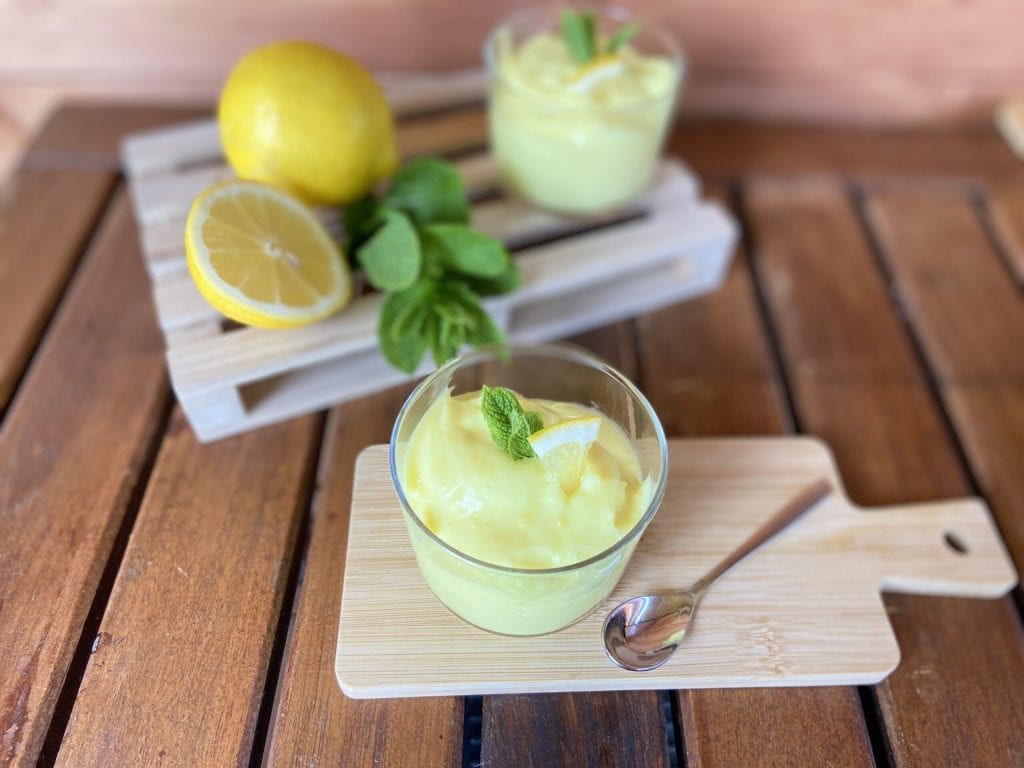 Eggless Lemon Cream