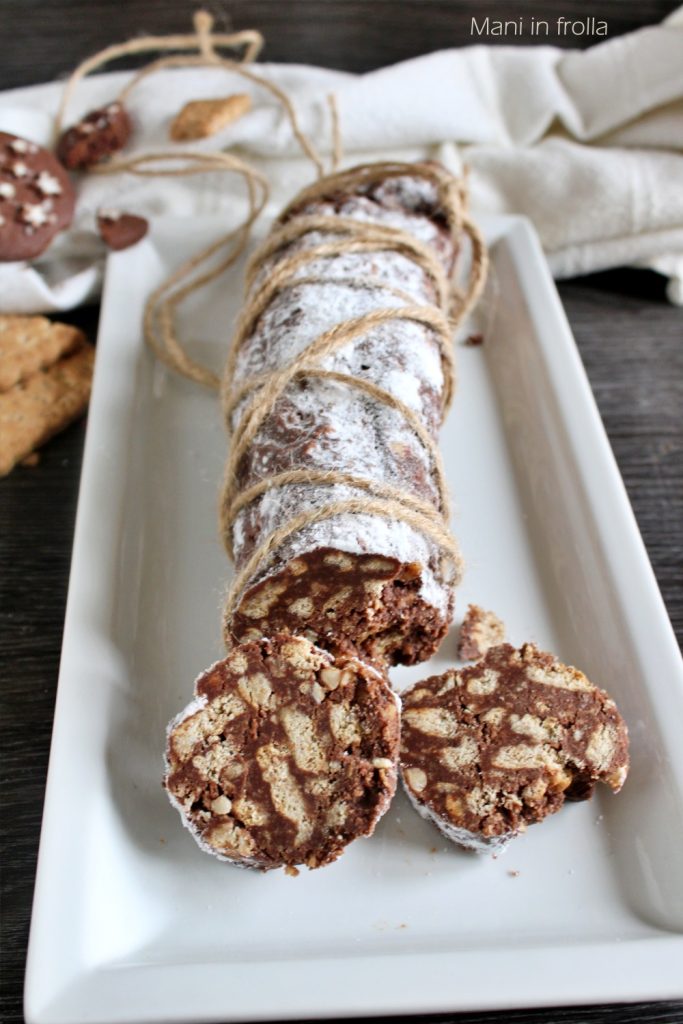 Chocolate Salami without Eggs