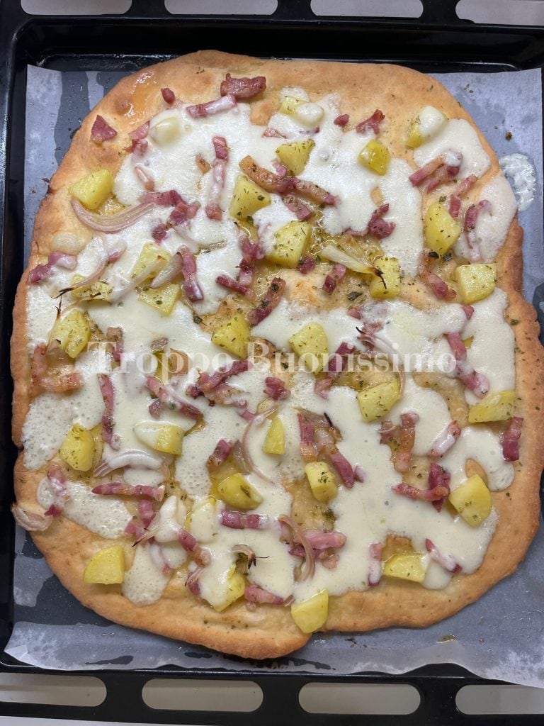 quick flatbread with instant yeast