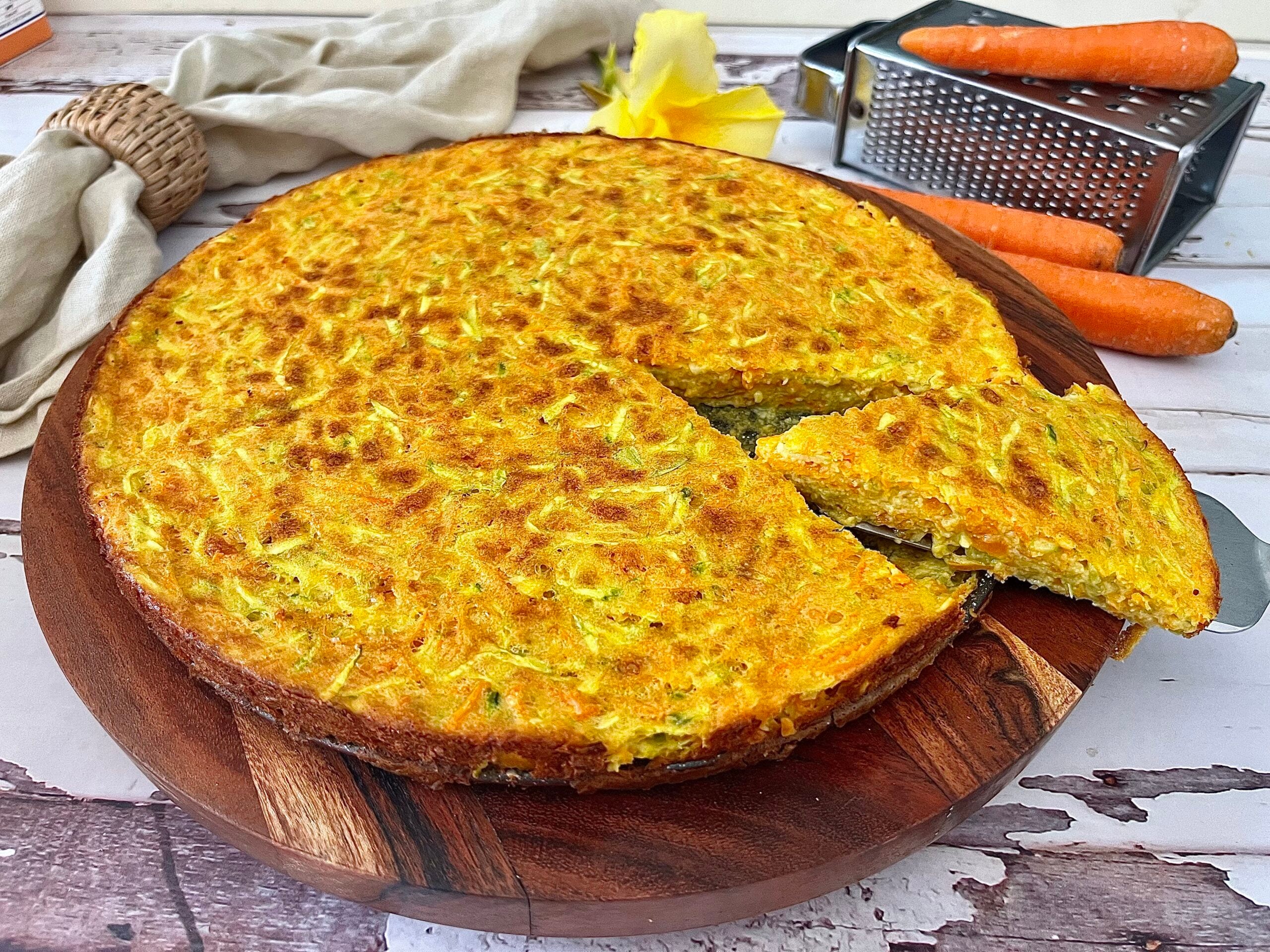 Carrot and Zucchini Pie