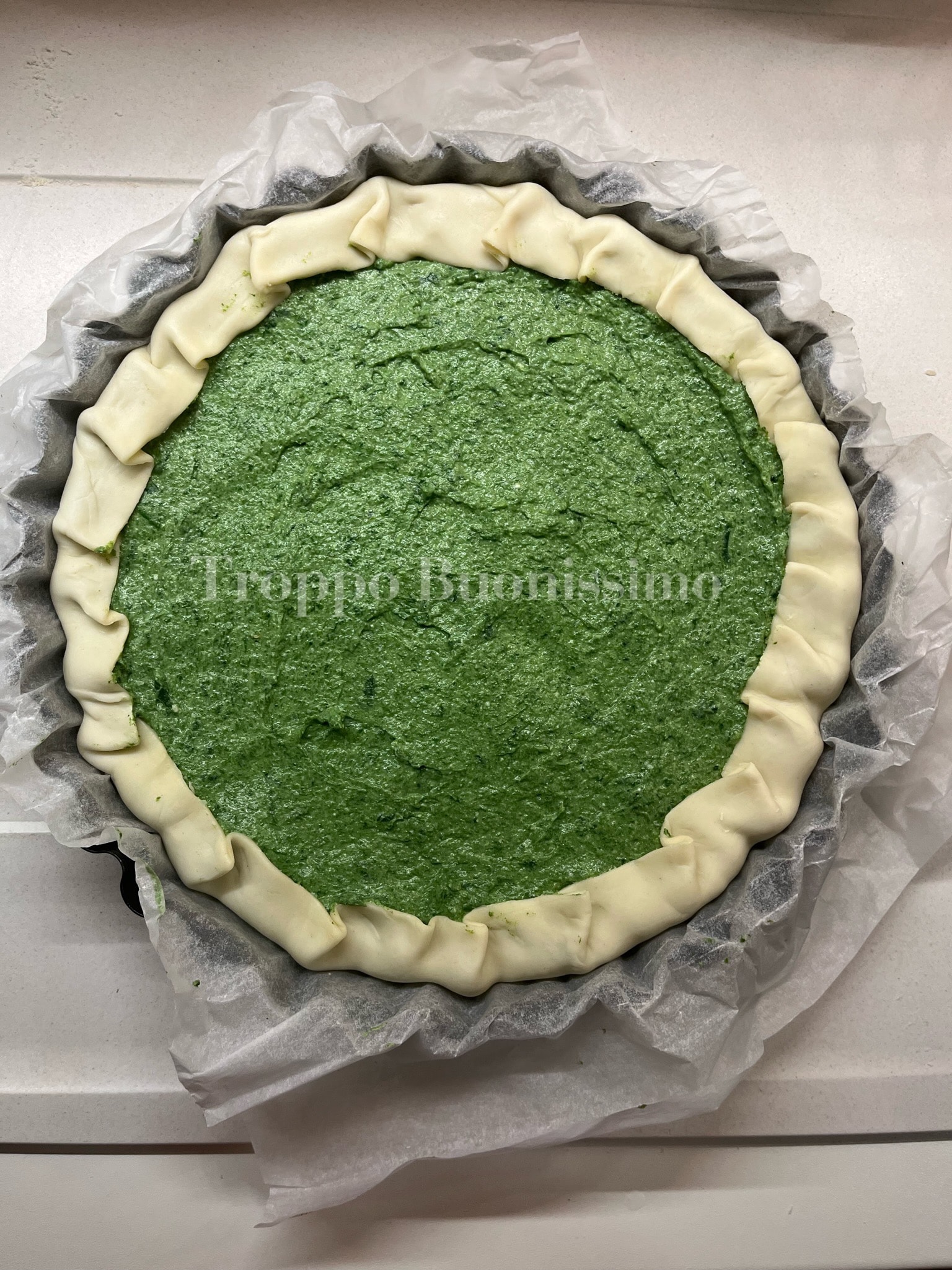 Savory Ricotta and Spinach Tart