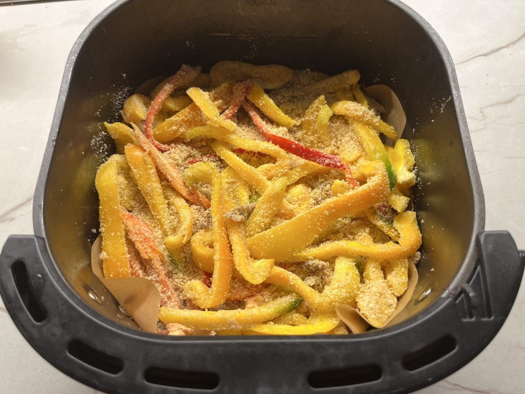 Gratinated Peppers with Anchovies and No Cheese, Only 3 Ingredients for a Side Dish that Rocks!