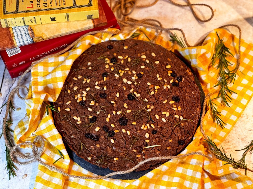 Traditional Tuscan Chestnut Cake