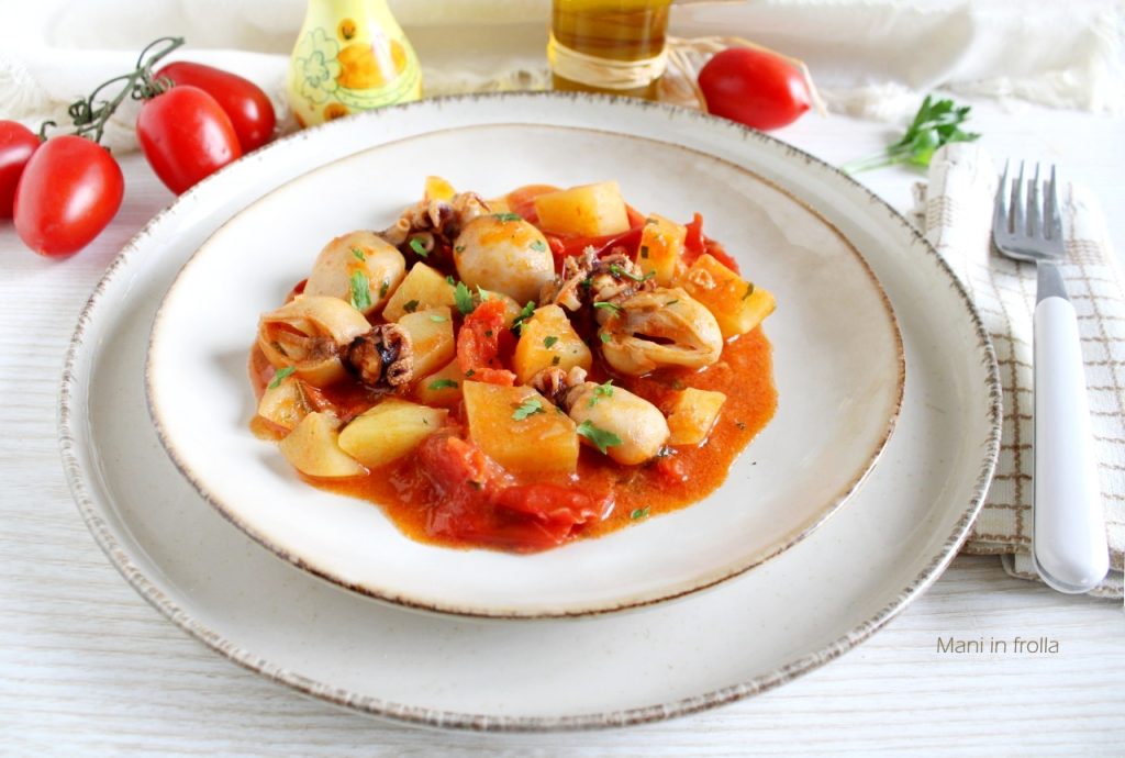 Stewed Cuttlefish with Potatoes