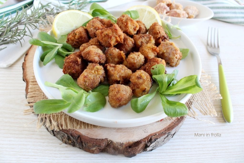 Crispy Sausage Bites in a Pan