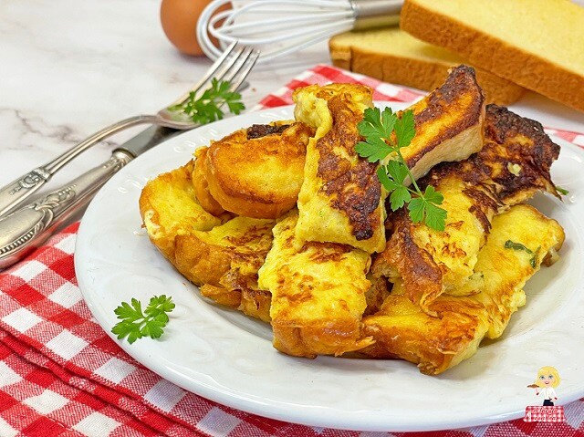PAN PERDU Savory Fried Bread Recipe