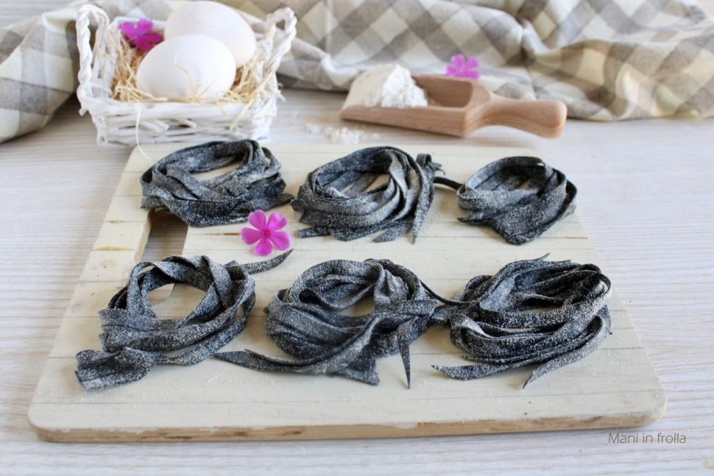 Squid Ink Tagliatelle
