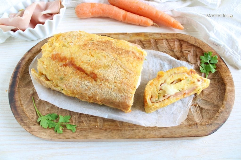 Stuffed Potato and Carrot Meatloaf