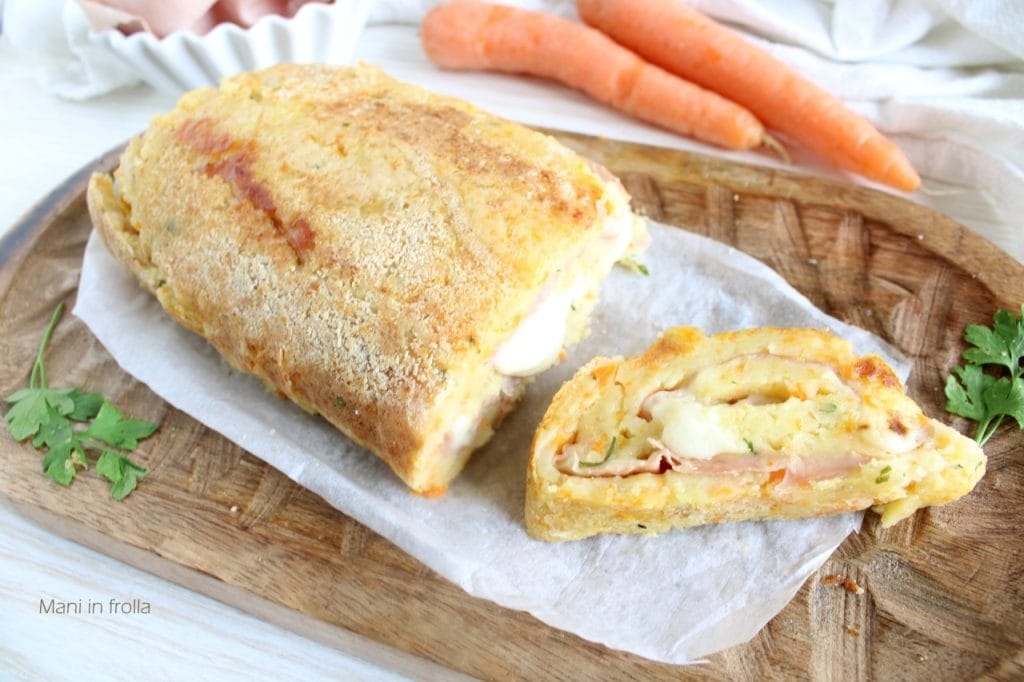 Stuffed Potato and Carrot Meatloaf