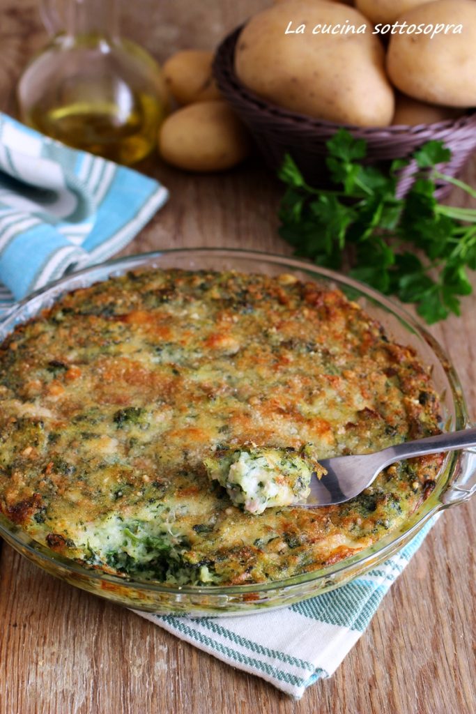 spinach and potato casserole