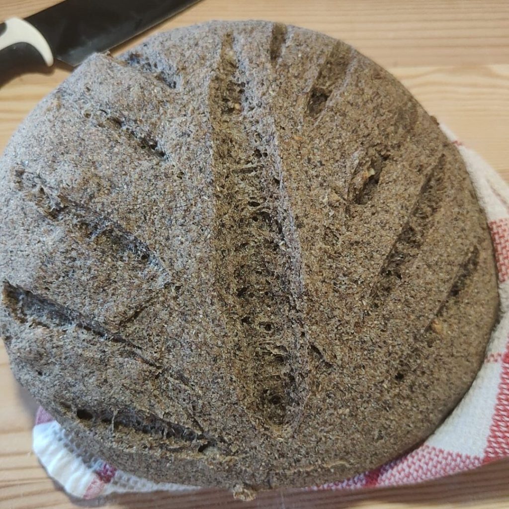 Buckwheat and Walnut Bread