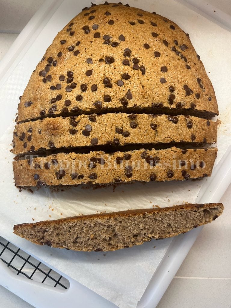 Buckwheat and Chocolate Chip Giant Cookie