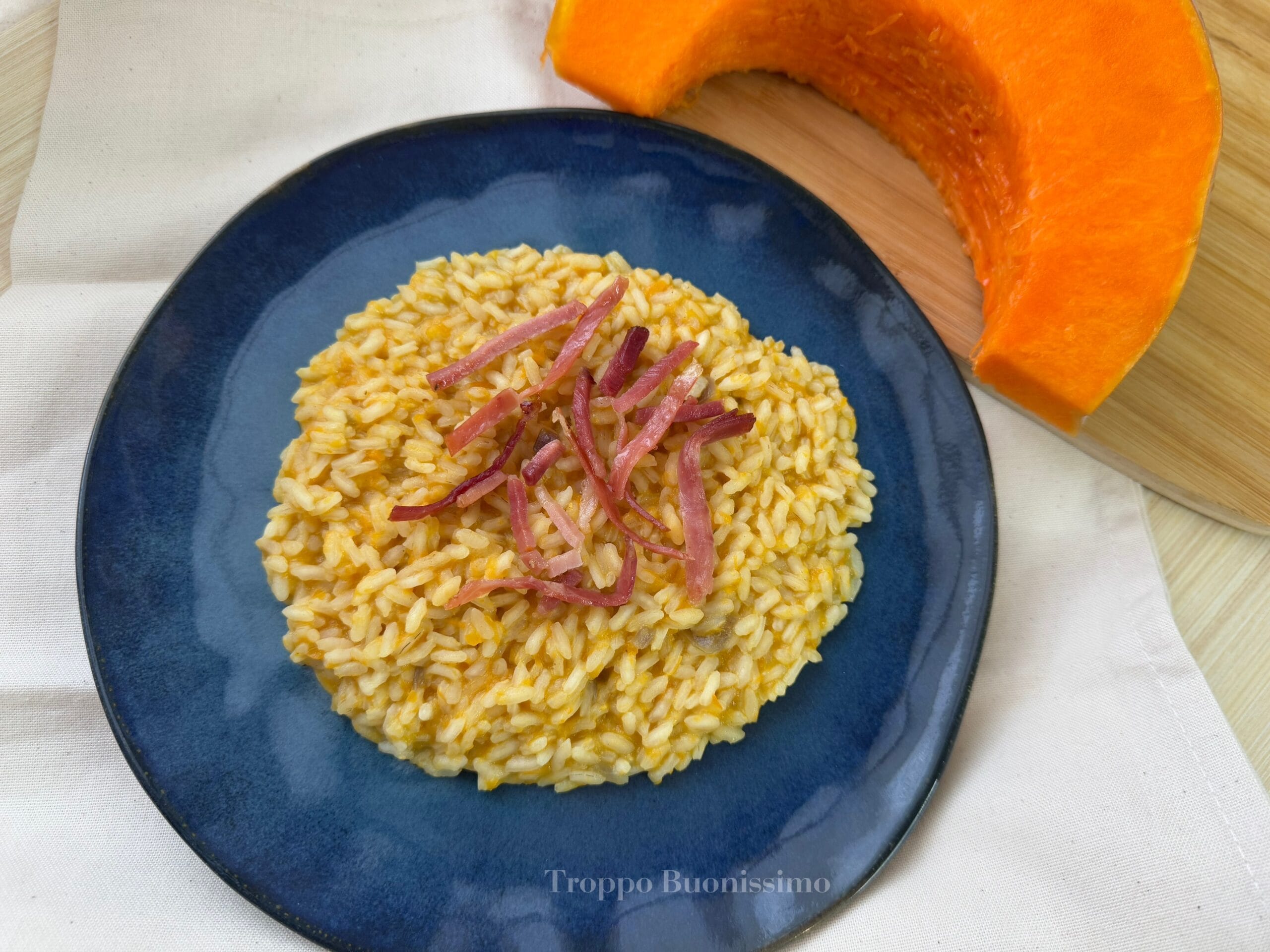 Risotto with Pumpkin and Crispy Speck