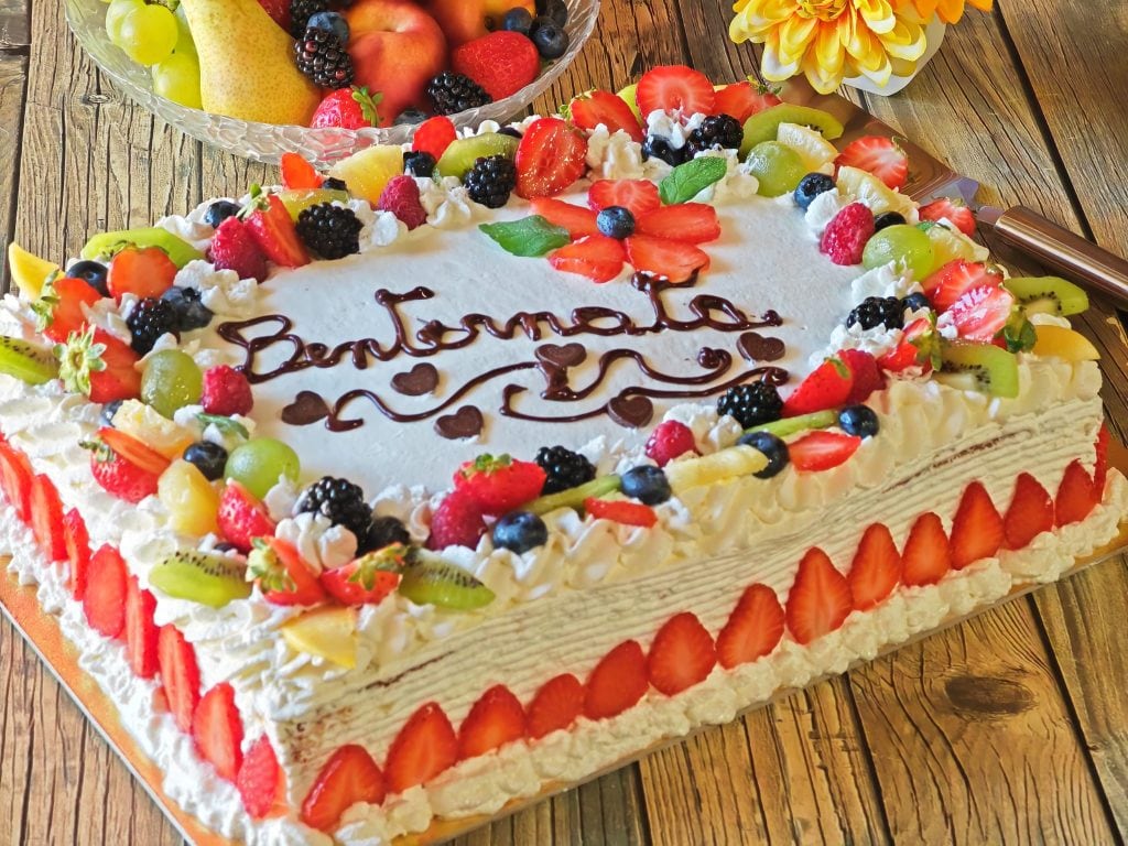 Rectangular Fruit Cake