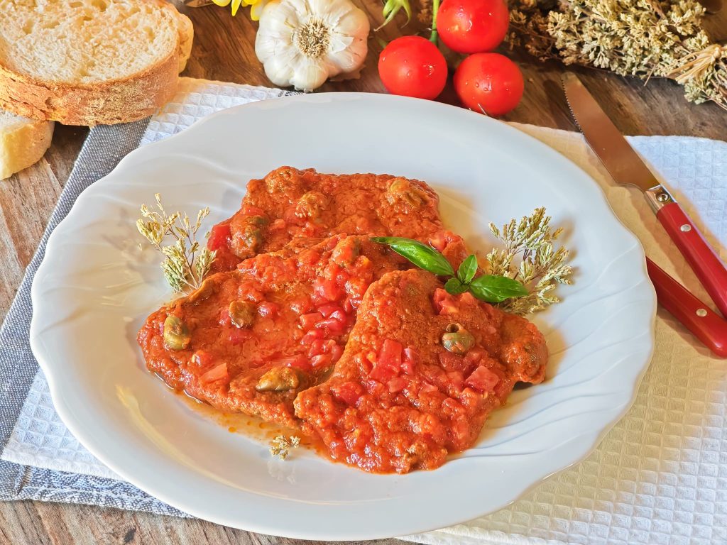 Scallops alla pizzaiola