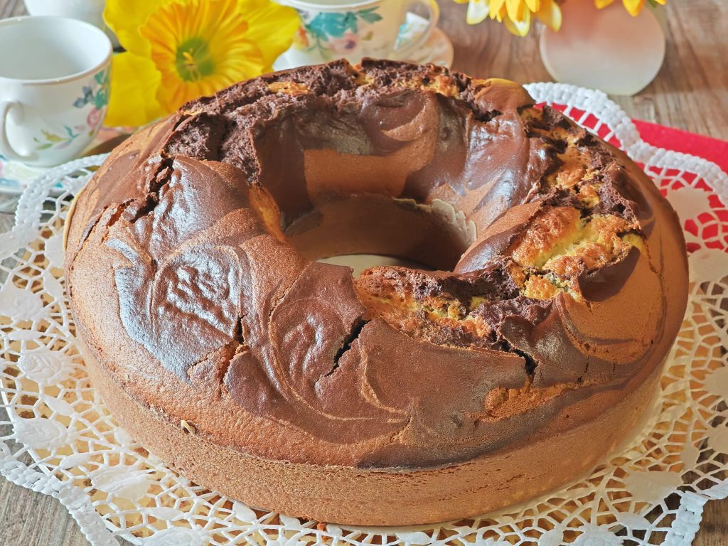 Marbled Cocoa Bundt Cake