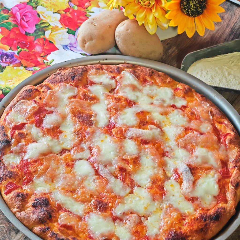 Soft Pizza with Potato Dough