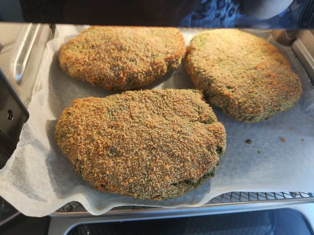 Ricotta and Spinach Cutlets