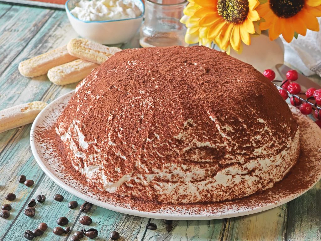 Tiramisu Dome Cake