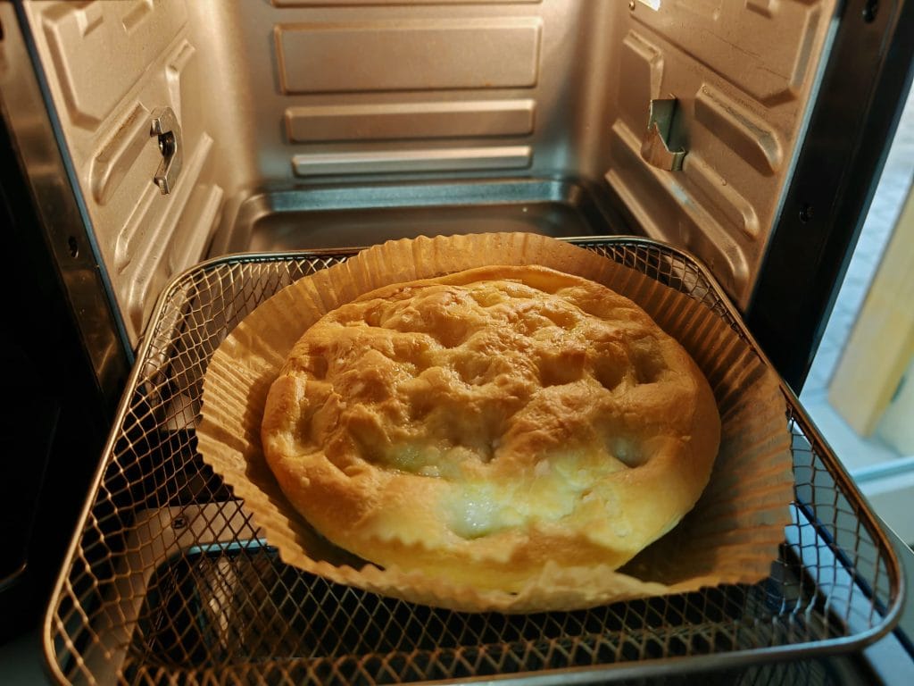 Genovese Focaccia in Air Fryer