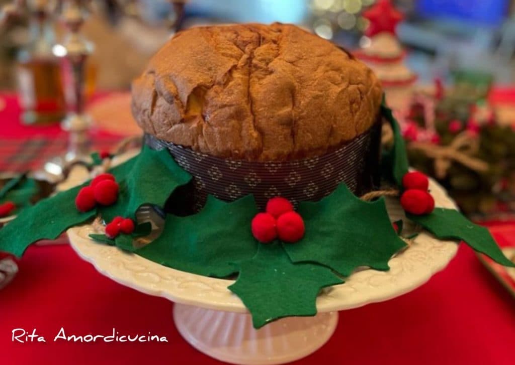 Whole Wheat Panettone without Sugar and Lactose