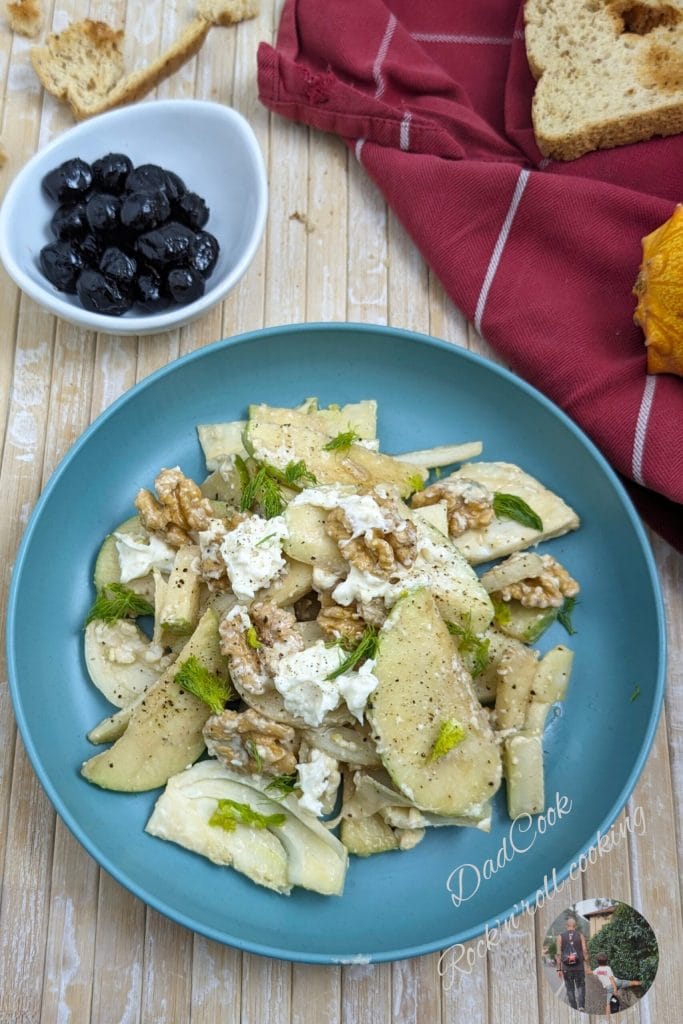 Fennel, Apple, and Walnut Salad