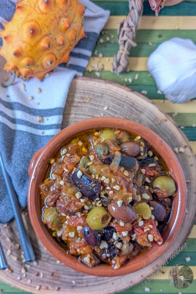 Eggplant Caponata: The Original Sicilian Recipe, Easy and Quick