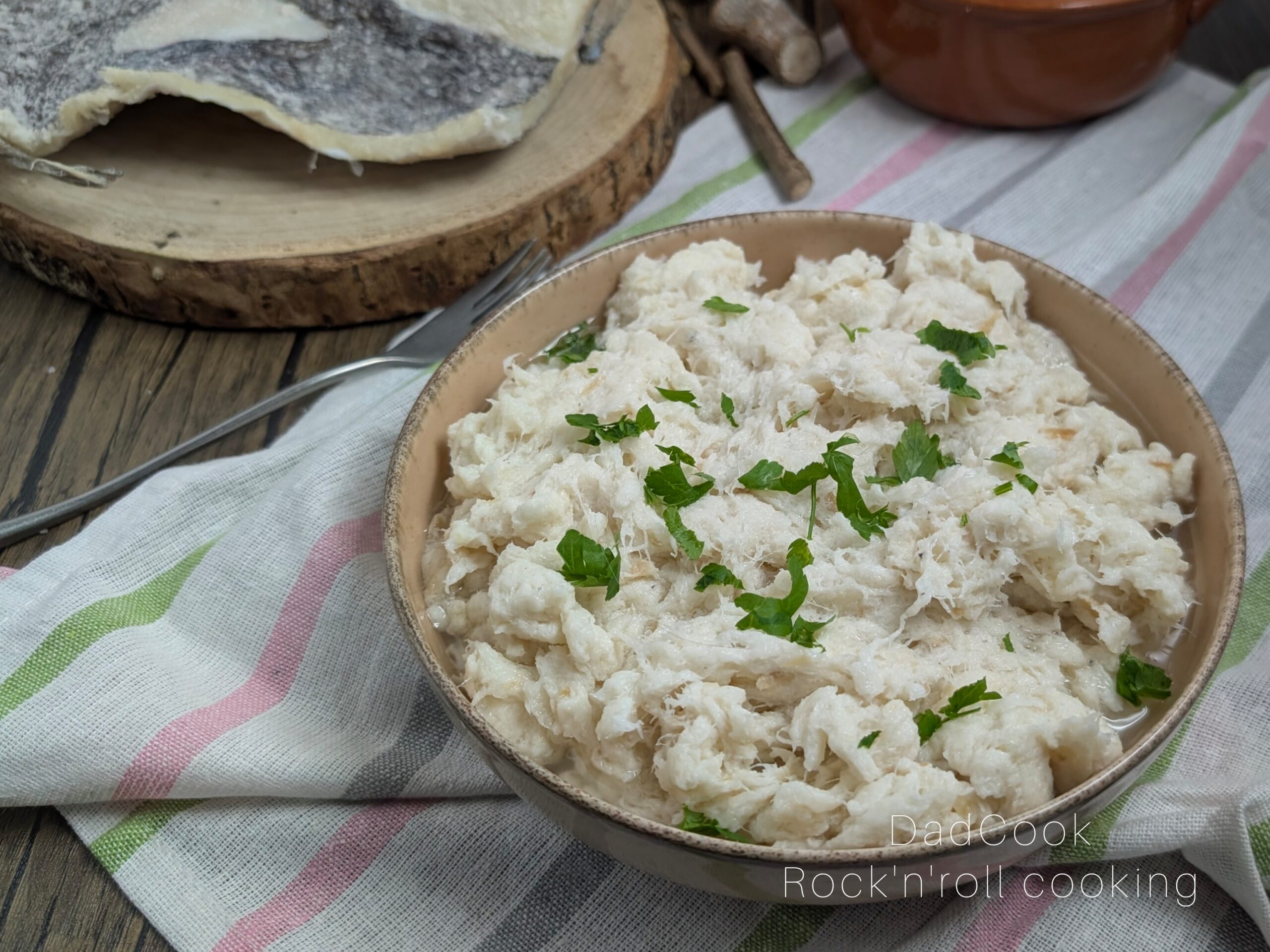 Easy and Quick Creamed Cod