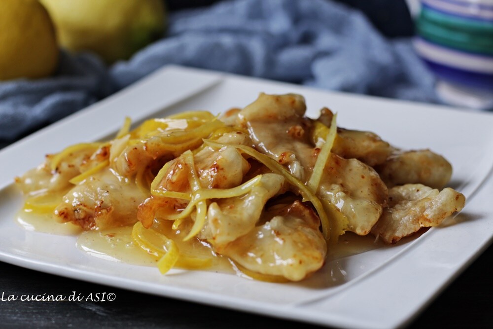 Juicy lemon chicken