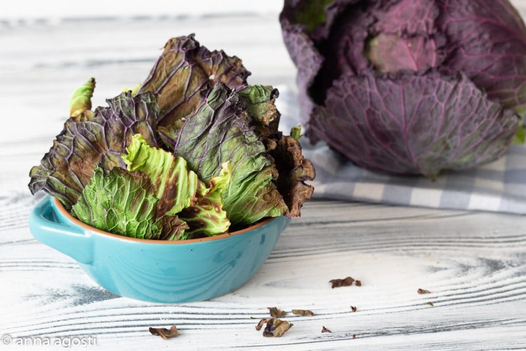 Kale Chips in Microwave
