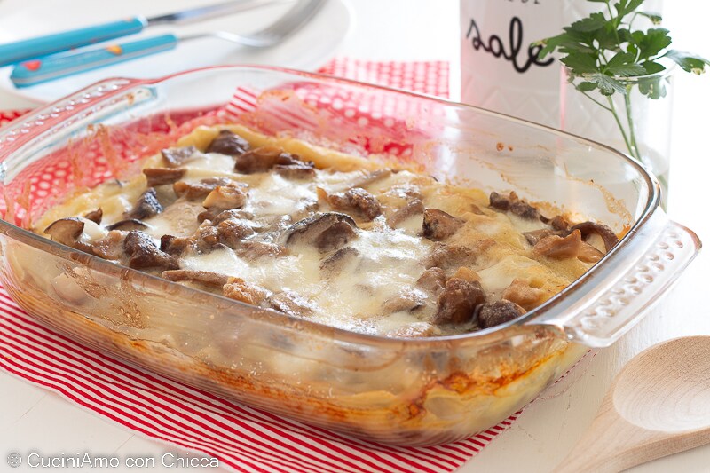 Lasagna with Mushrooms and Béchamel