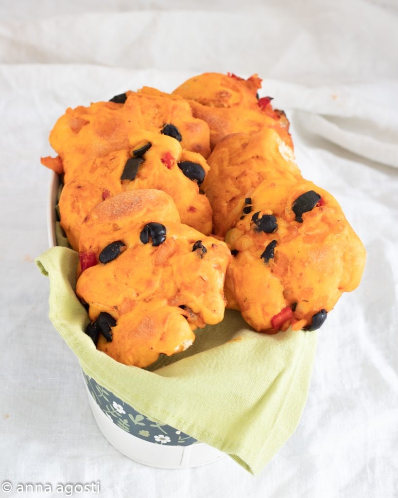 Lecce pizzas or Salento bread rolls