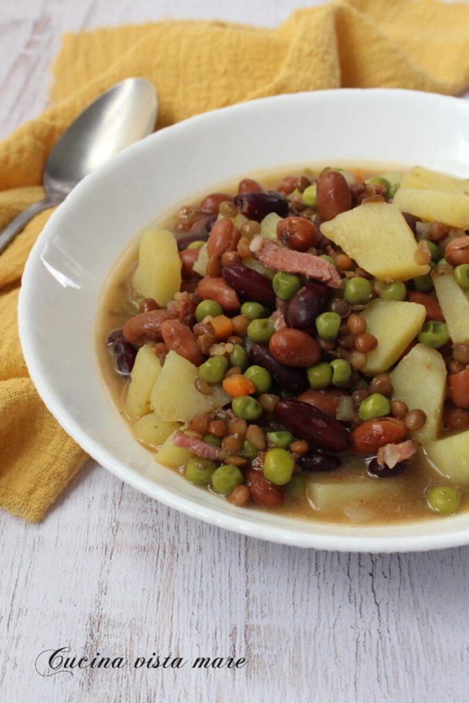 Legume and Fucino Potato Soup Sea View Kitchen