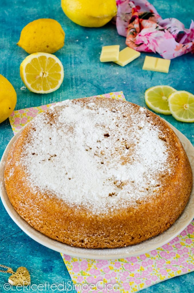Lemon Caprese Cake