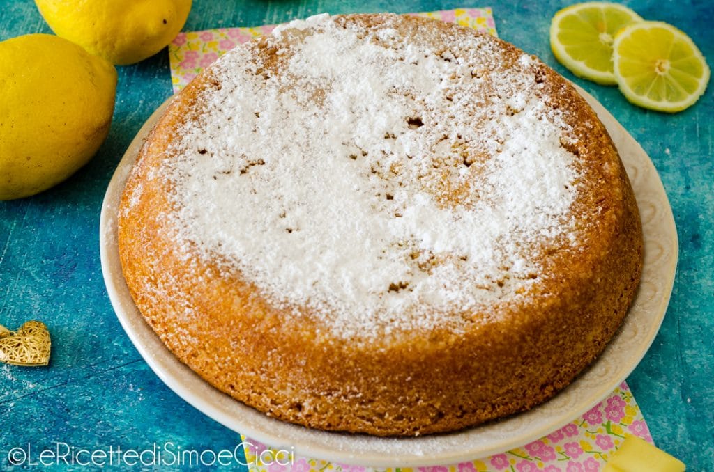 Lemon Caprese Cake