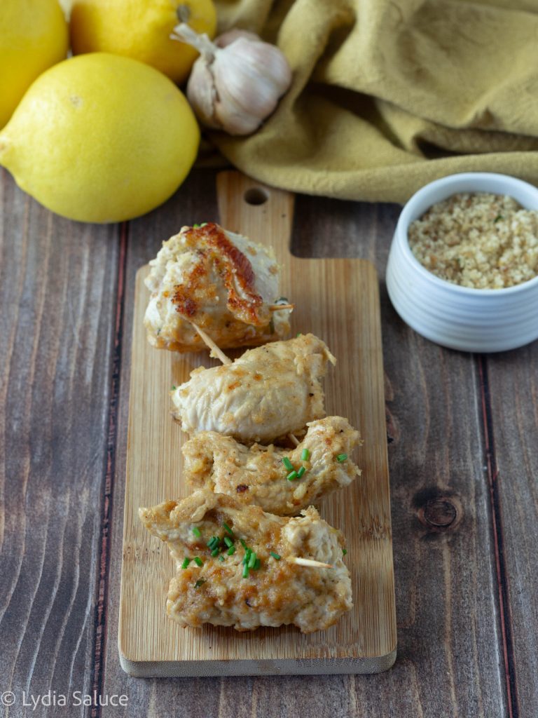 Lemon Turkey Rolls