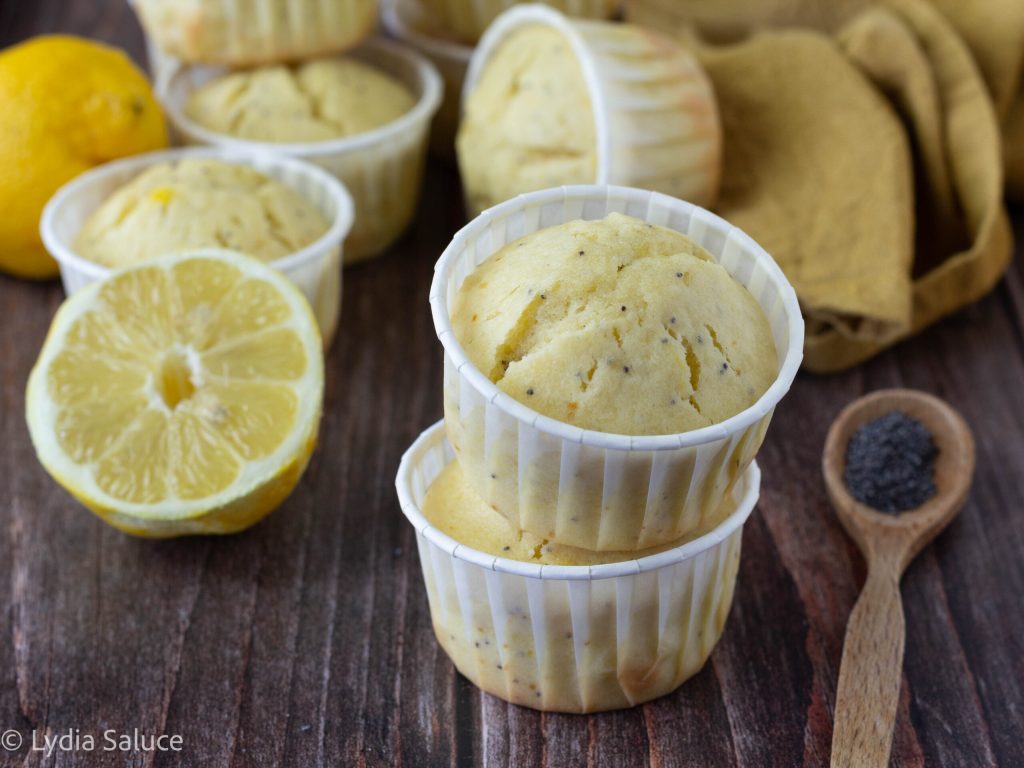 Lemon and Poppy Seed Muffins