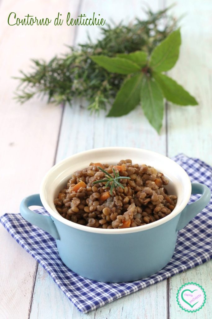 Lentil Side Dish for New Year's Eve