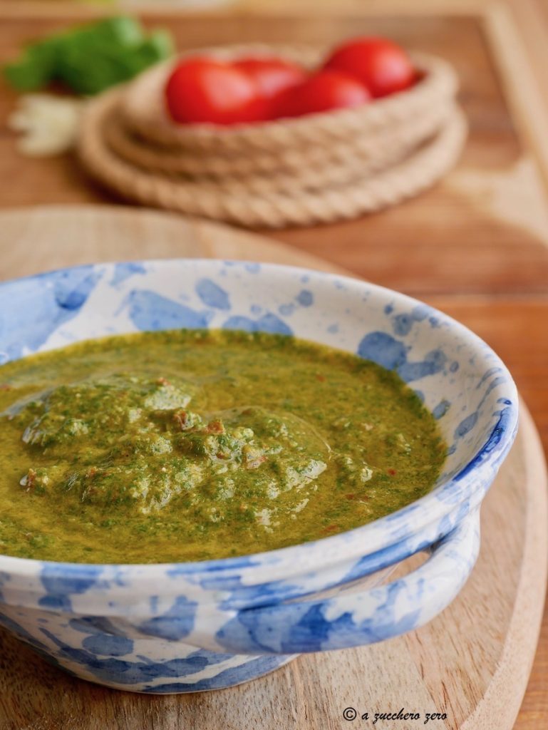 Light Arugula and Cherry Tomato Pesto | Light Dressing Recipe