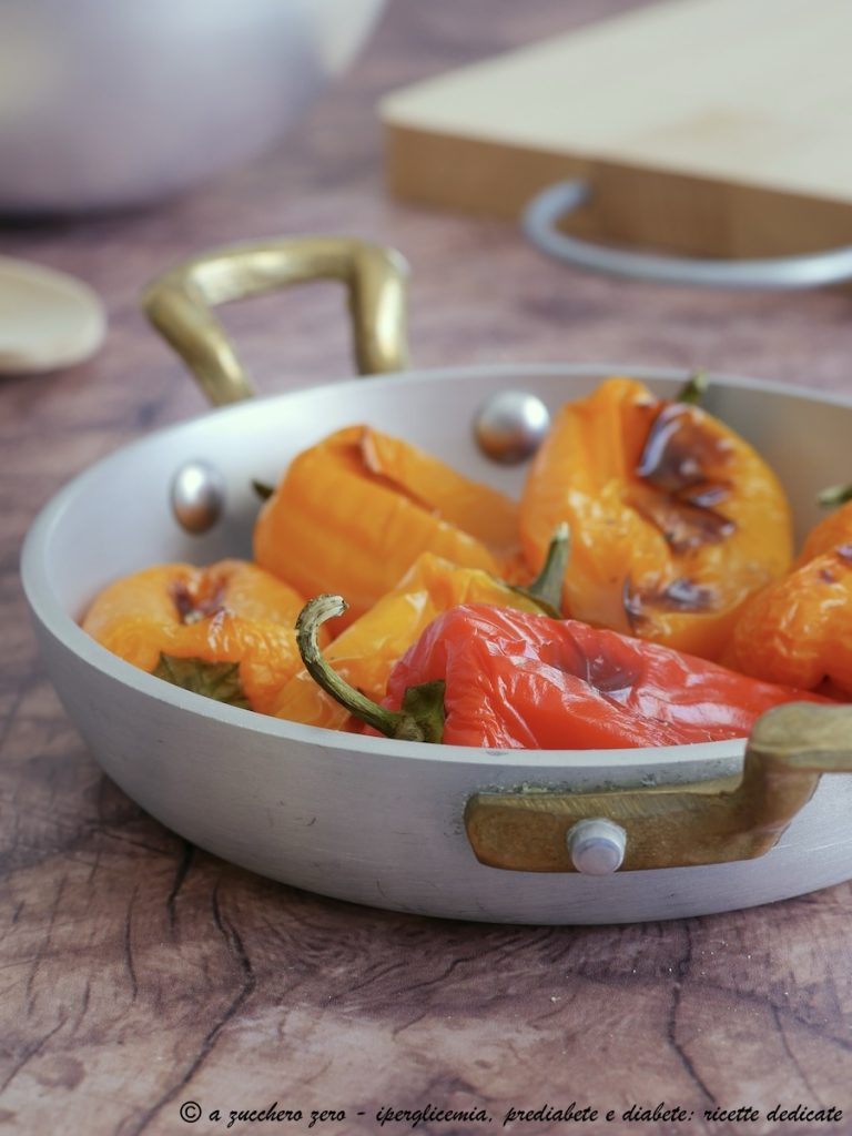 Light Baked Mini Peppers