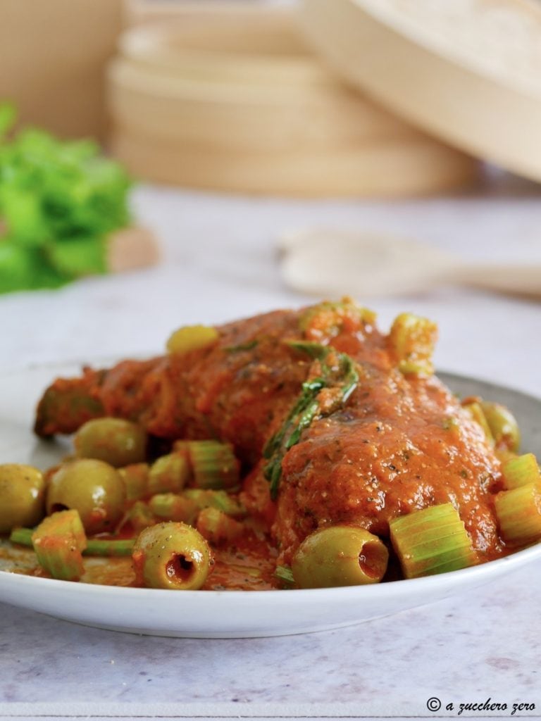 Light Chicken Cacciatore
