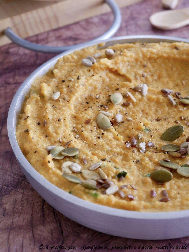 Light Chickpea and Pumpkin Hummus