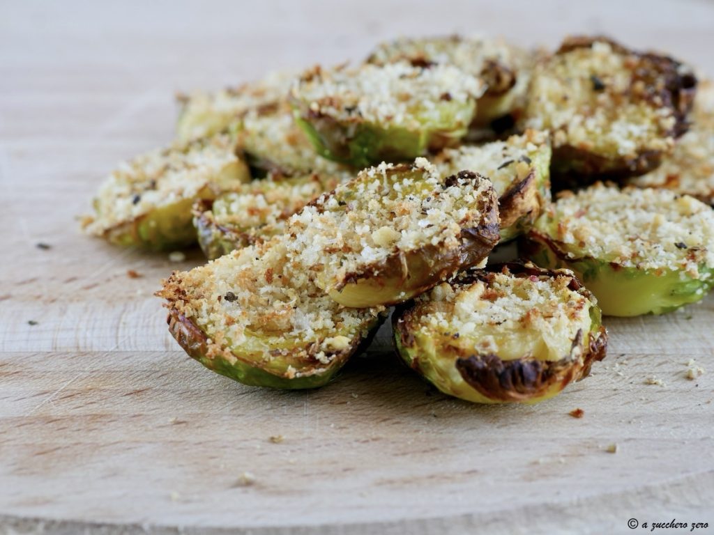 Light Gratinated Brussels Sprouts